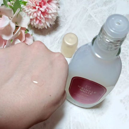 薬用リンクルホワイト ローション/明色/化粧水を使ったクチコミ(4枚目)