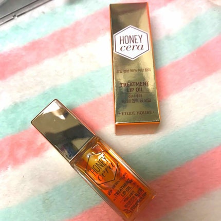 Hセラ トリートメント リップオイル/ETUDE/リップグロスを使ったクチコミ(1枚目)