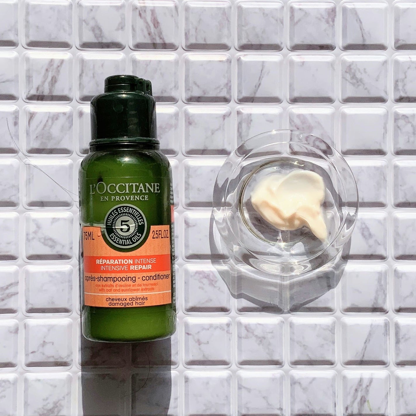 ファイブハーブスリペアリングシャンプー/コンディショナー/L'OCCITANE/シャンプー・コンディショナーを使ったクチコミ(2枚目)