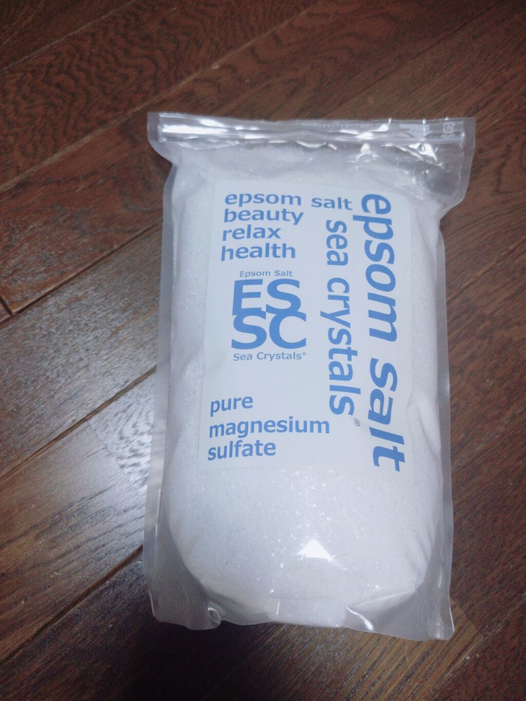 シークリスタルス エプソムソルト オリジナル/sea crystals/無機塩系入浴剤を使ったクチコミ（1枚目）