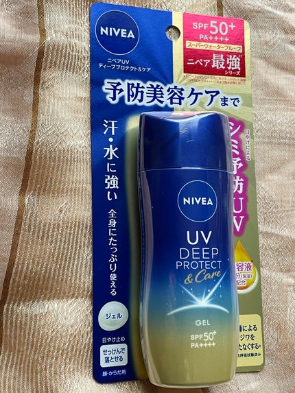 ニベアUV ディープ プロテクト&ケア ジェル/ニベア/日焼け止めジェルを使ったクチコミ(1枚目)