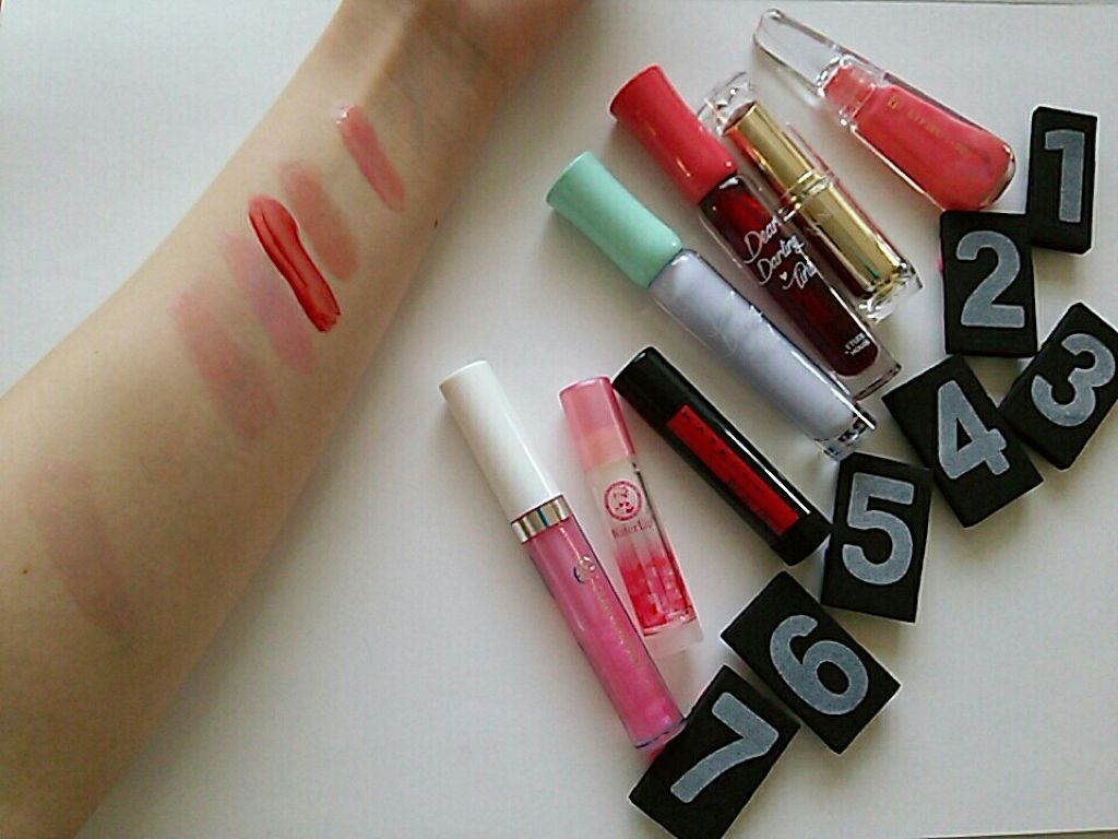 ラスティンググロスリップ/CEZANNE/口紅を使ったクチコミ（3枚目）