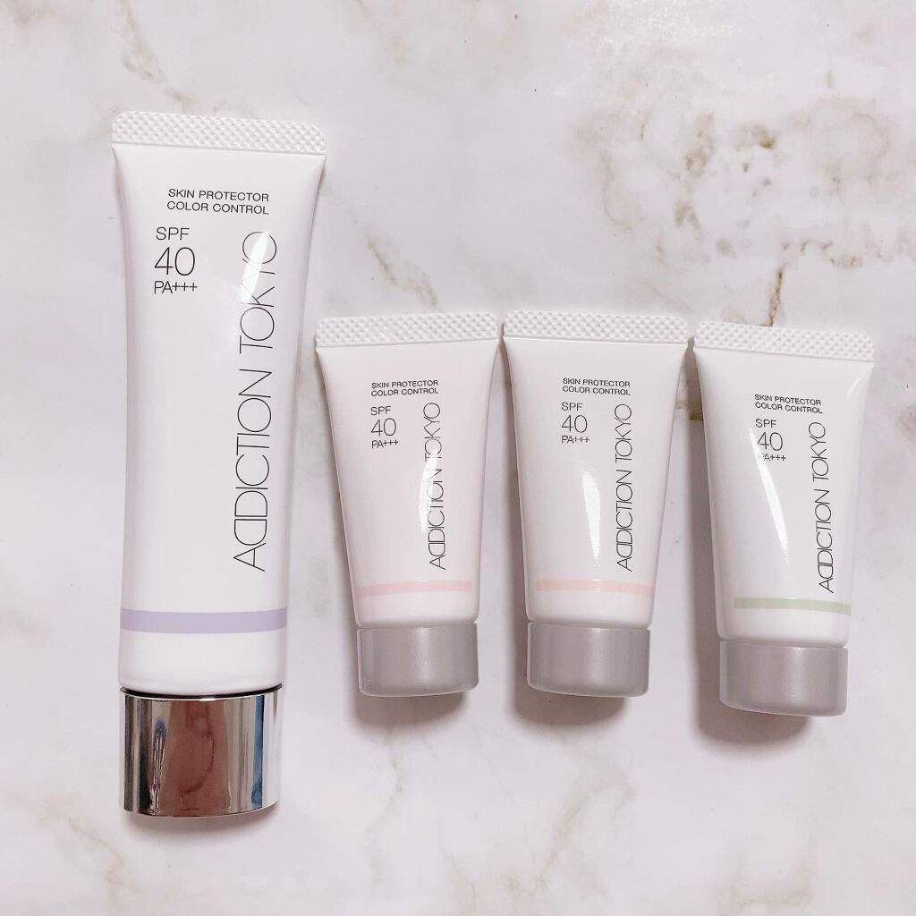 アディクション スキンプロテクター カラーコントロール SPF 40 PA+++/ADDICTION/化粧下地を使ったクチコミ（2枚目）