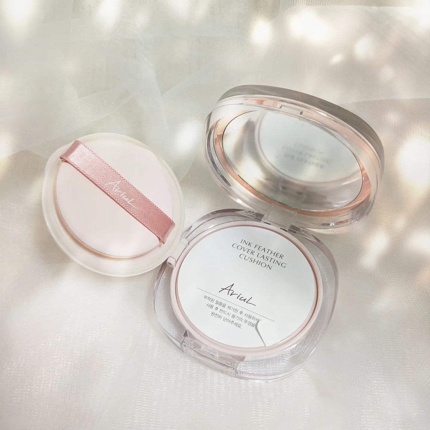 アリウル インクフェザーカバーラスティングクッション/Ariul/クッションファンデーションを使ったクチコミ(3枚目)