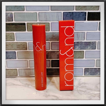 ジューシーラスティングティント/rom&nd/リップティントを使ったクチコミ(1枚目)