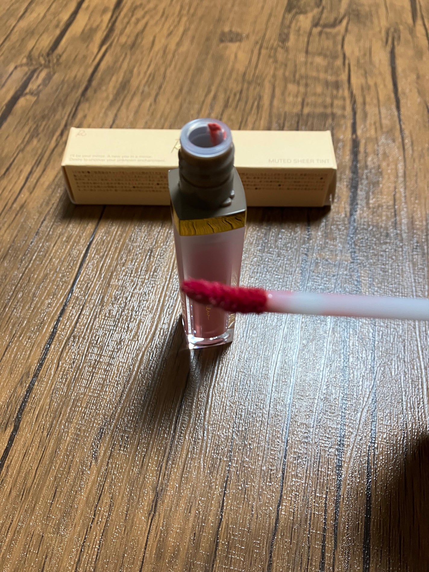 ミューテッドシアーティント/Ririmew/リップティントを使ったクチコミ(2枚目)