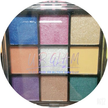 UR GLAM　BLOOMING EYE COLOR PALETTE/U R GLAM/パウダーアイシャドウを使ったクチコミ（1枚目）