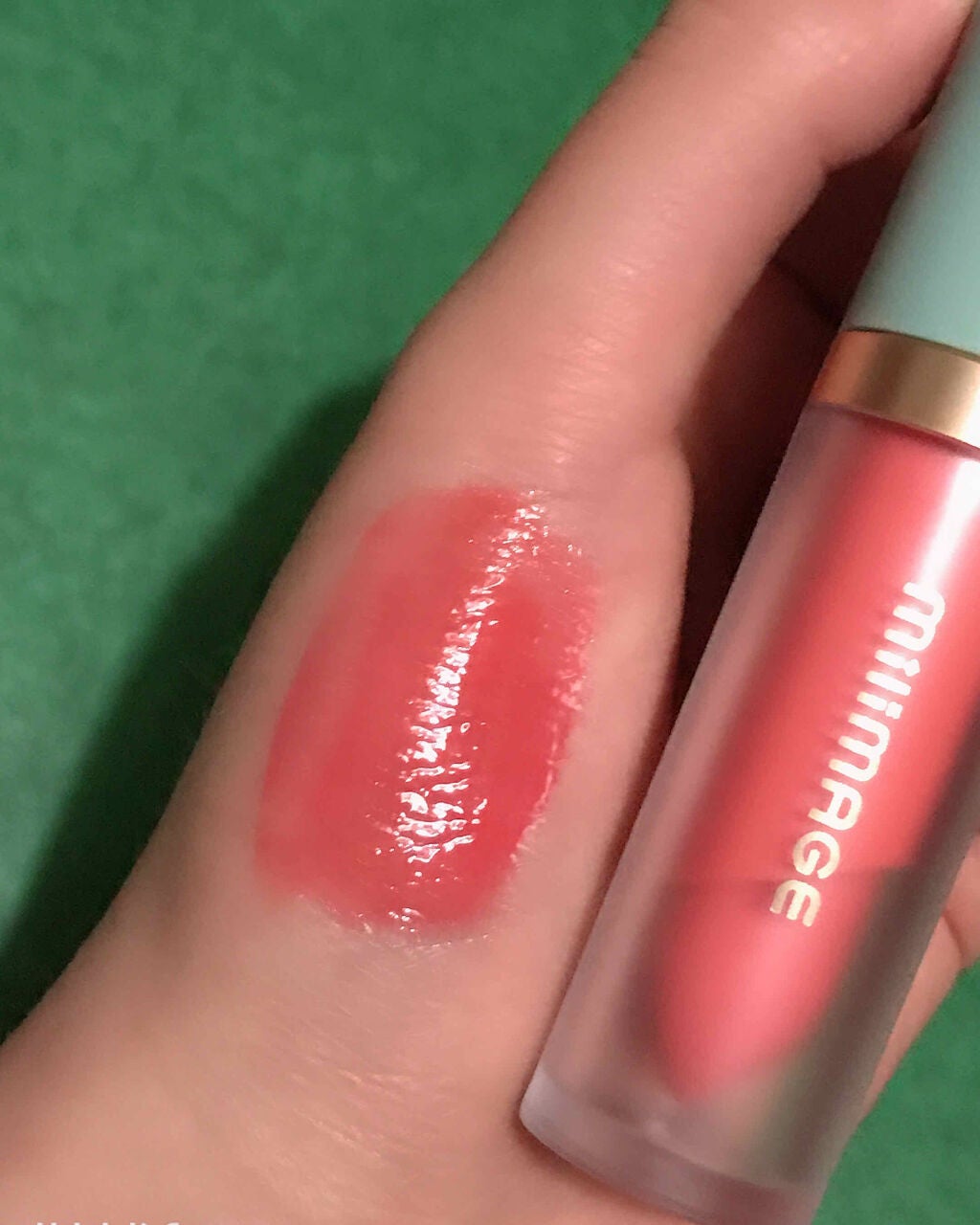 ウォーターライジングティント/MILIMAGE/リップティントを使ったクチコミ(2枚目)
