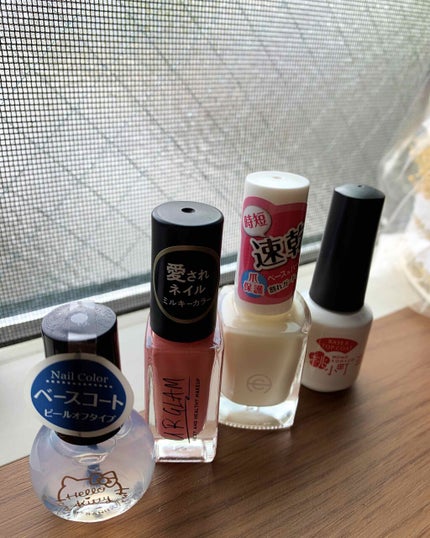 AC クイックドライベース&ハードナー/AC MAKEUP/ネイルベースコートを使ったクチコミ(2枚目)