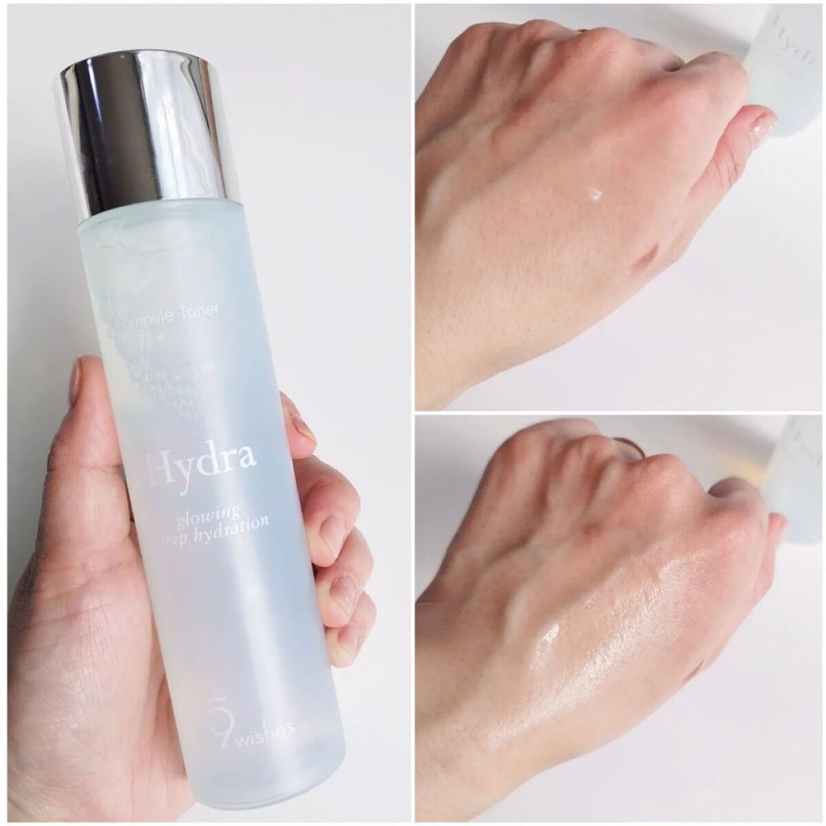 ハイドラアンプルトナー/9Wishes/化粧水を使ったクチコミ（2枚目）