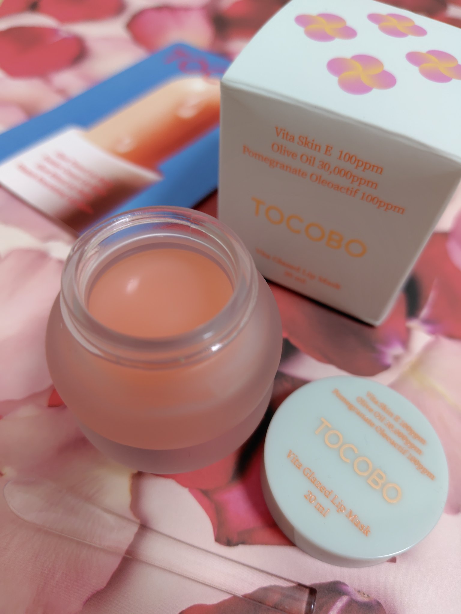 ビタグレーズドリップマスク/TOCOBO/リップマスクを使ったクチコミ（3枚目）