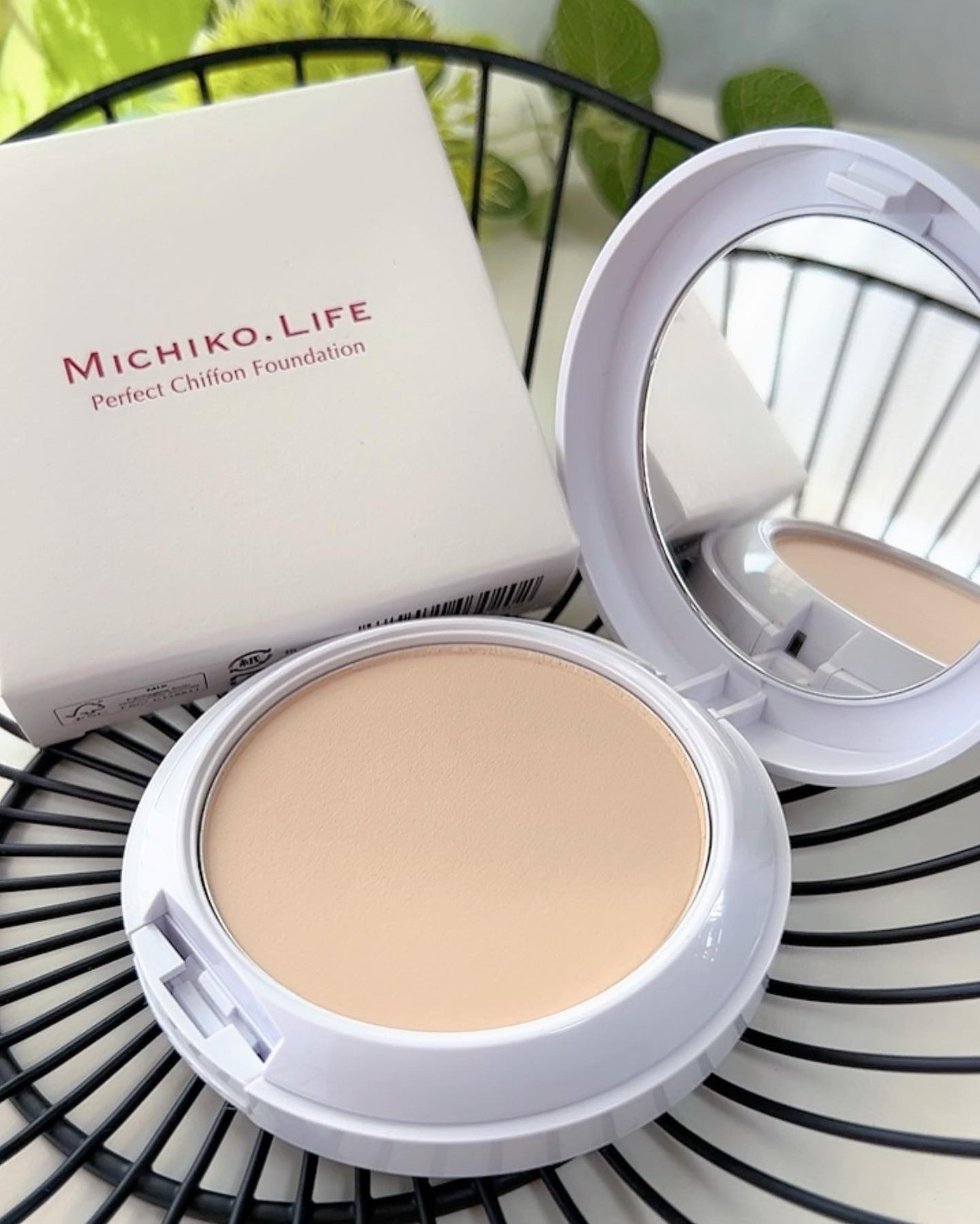 パーフェクトシフォンファンデーション/MICHIKO.LIFE/パウダーファンデーションを使ったクチコミ(6枚目)