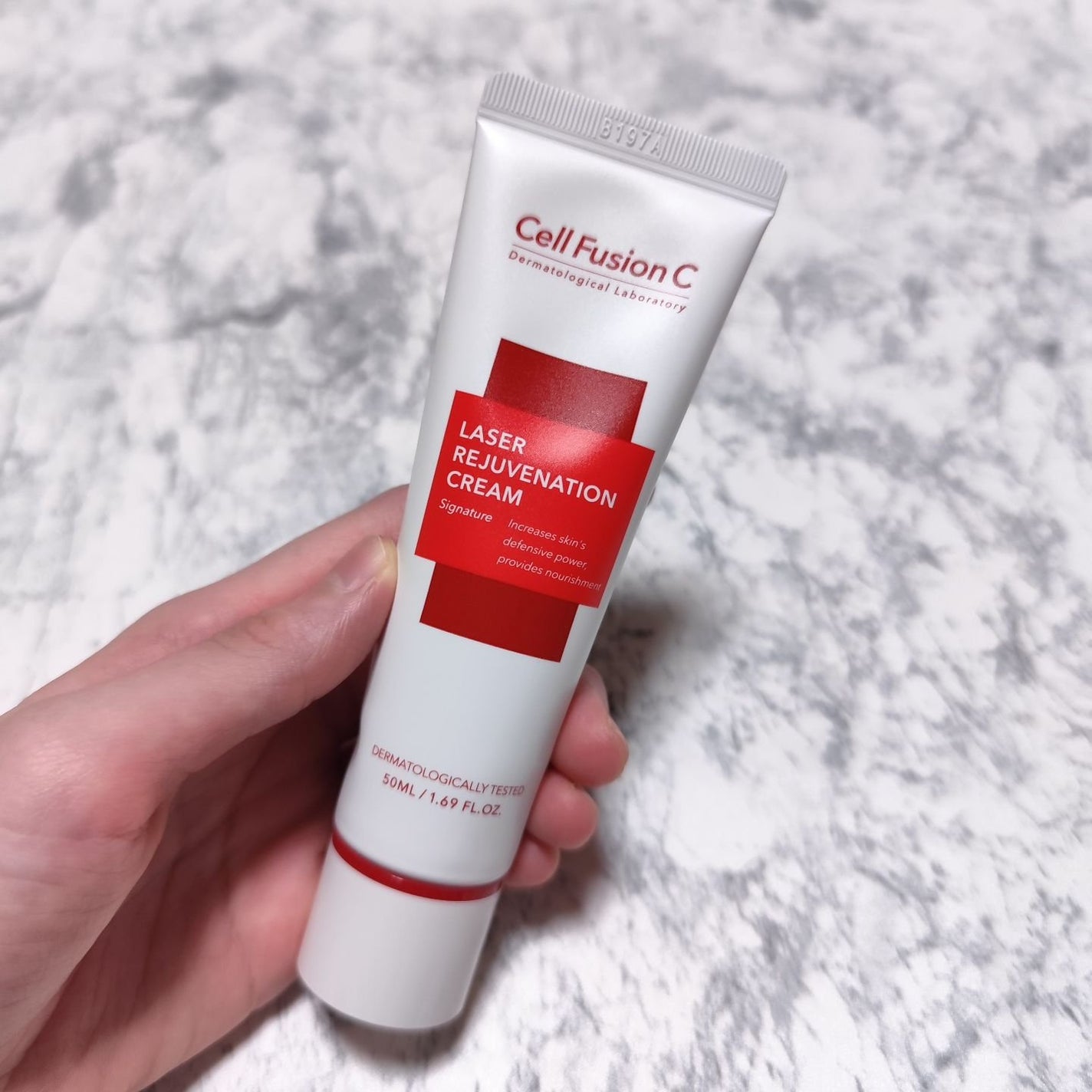 LASER REJUVENATION CREAM/Cell Fusion C(セルフュージョンシー)/フェイスクリームを使ったクチコミ(1枚目)