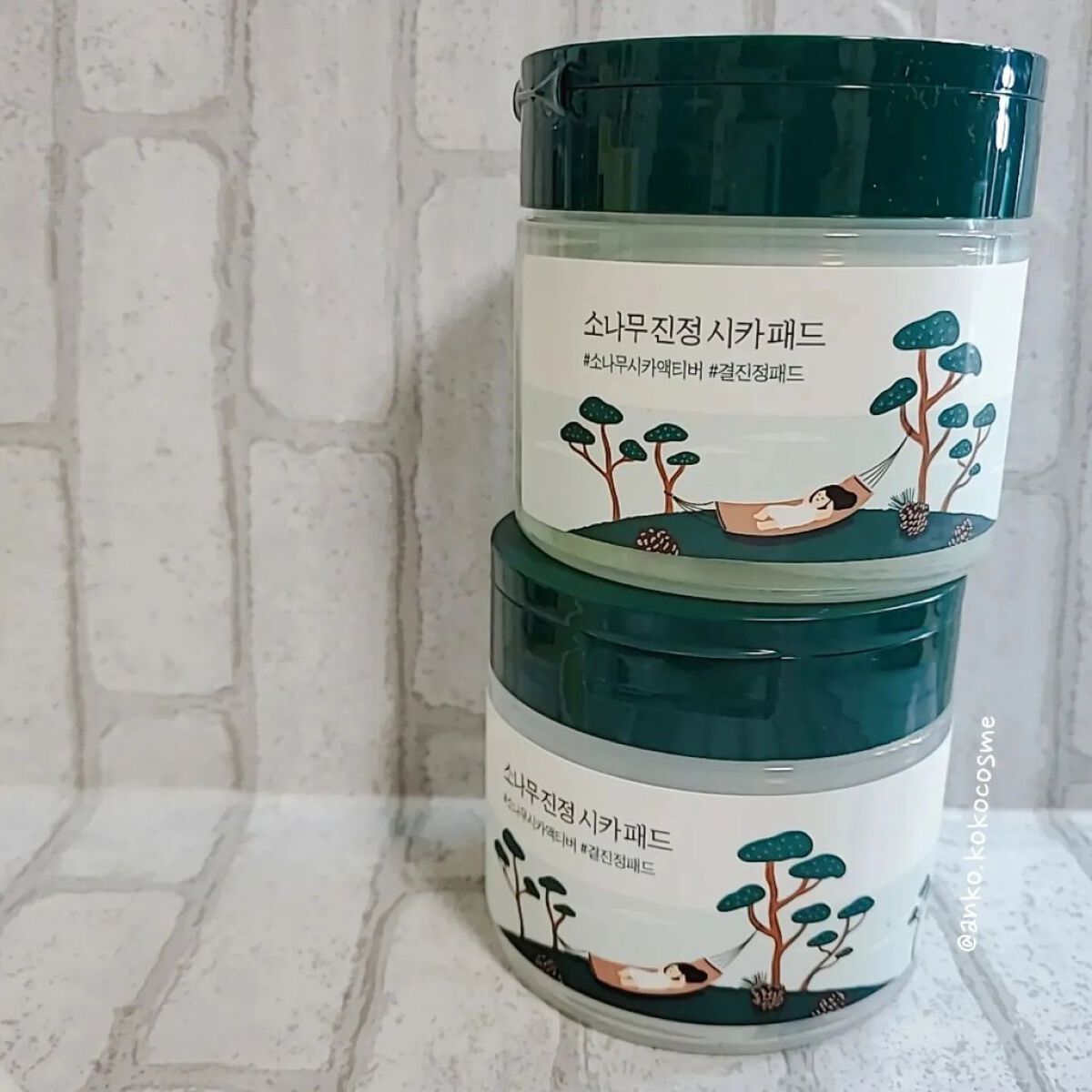 松の木 カーミングシカパッド/ROUND LAB/トナーパッドを使ったクチコミ（1枚目）