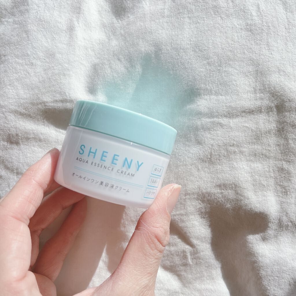 アクアエッセンスクリーム/SHEENY/フェイスクリームを使ったクチコミ（3枚目）