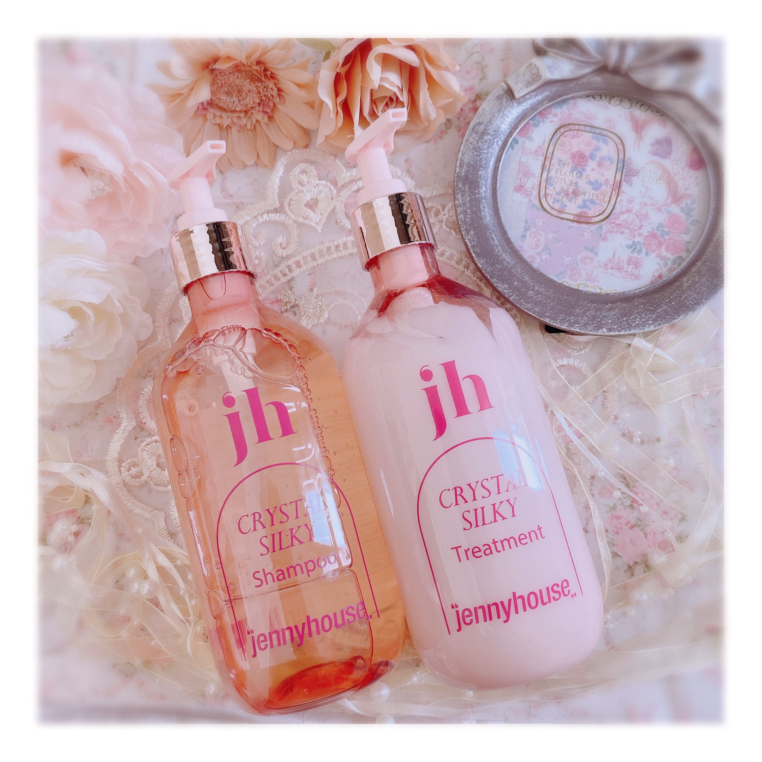 クリスタル シルキー シャンプー/トリートメント＜サラサラ＞ トリートメント（475g）/jenny house/シャンプー・コンディショナーを使ったクチコミ（1枚目）