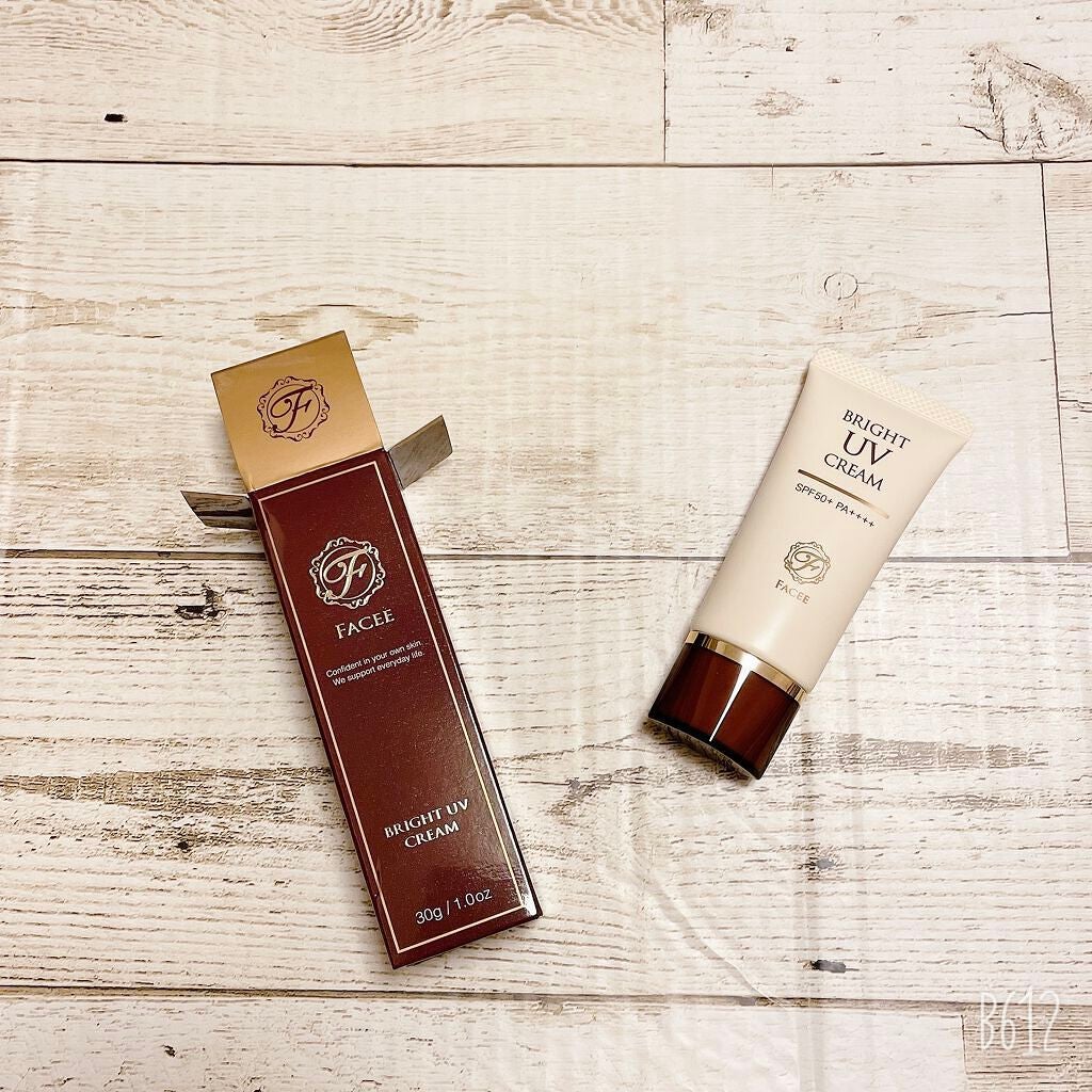 ブライトUVクリーム/Facee/日焼け止めクリームを使ったクチコミ(1枚目)