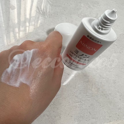 ミノンUVマイルドミルク/ミノン/日焼け止めミルクを使ったクチコミ(1枚目)