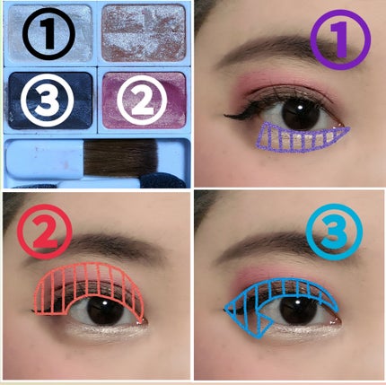 アイ グリッター/ANNA SUI/単色アイシャドウを使ったクチコミ(5枚目)