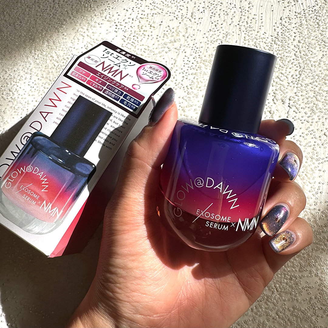 1stエクソソーム NMNセラム/GLOW@DAWN/美容液を使ったクチコミ（1枚目）
