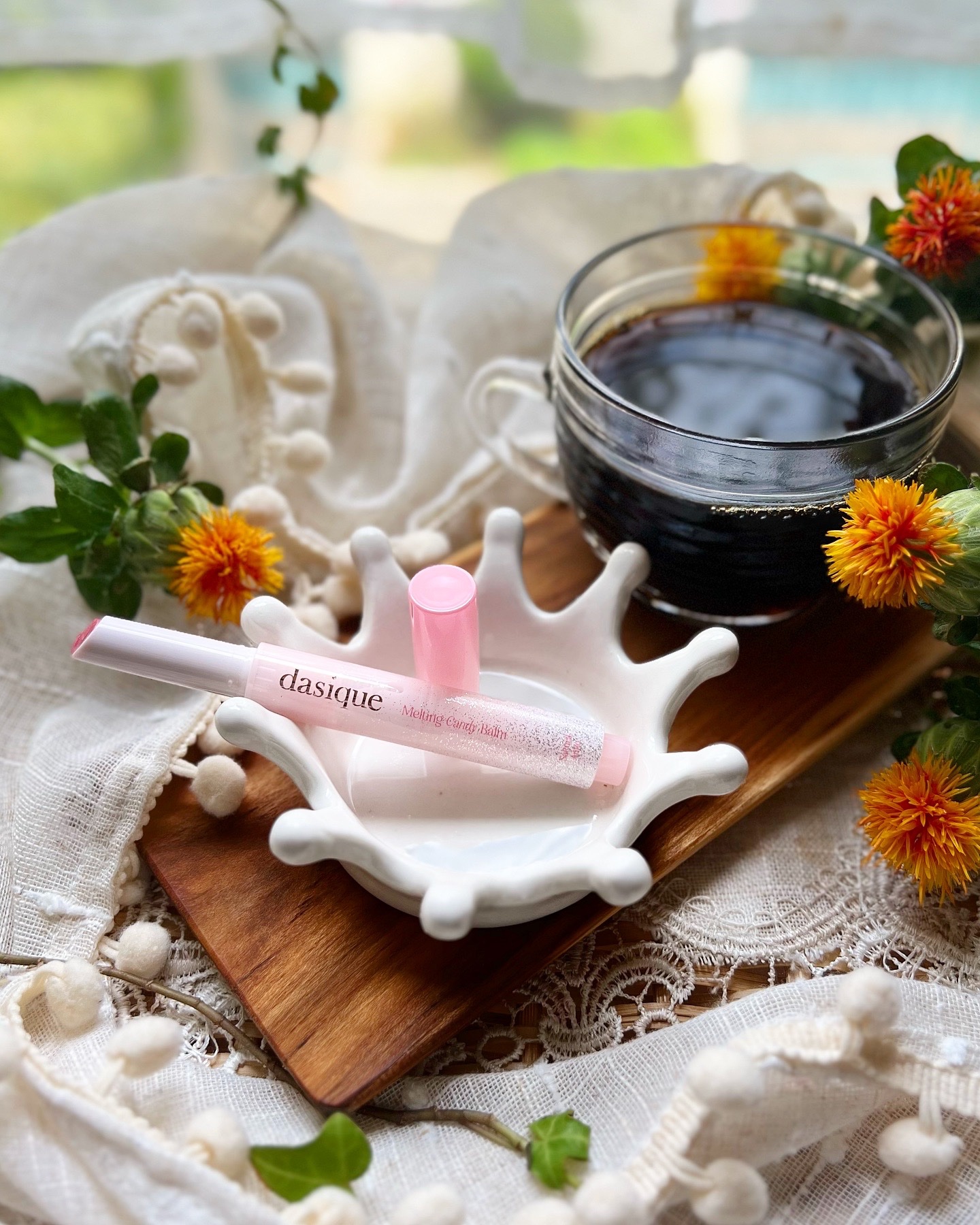 メルティングキャンディーバーム/dasique/口紅を使ったクチコミ（2枚目）