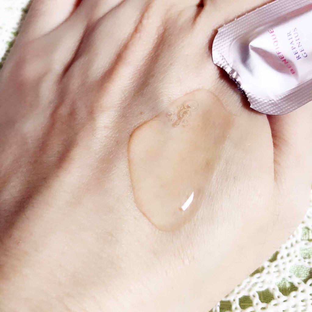 リペアジーニアス/BENEFIQUE/美容液を使ったクチコミ(3枚目)