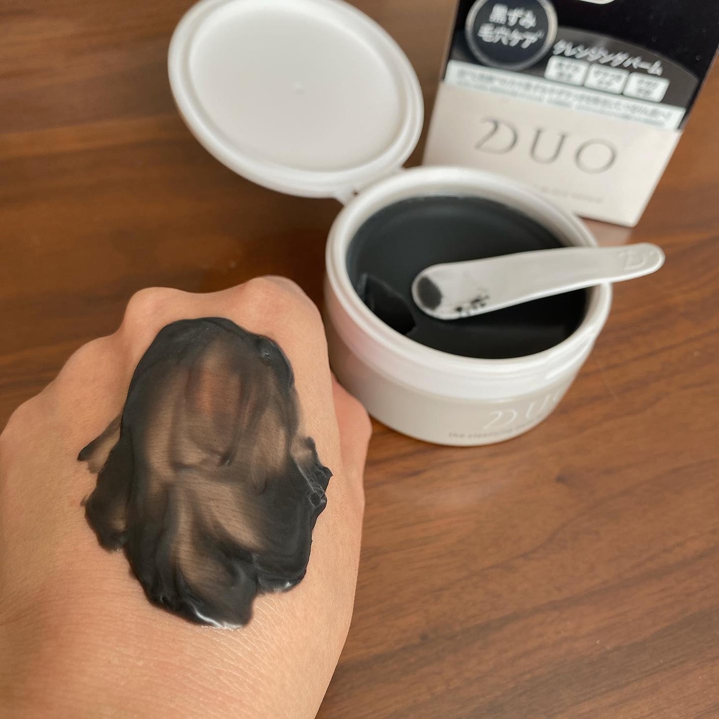 デュオ ザ クレンジングバーム ブラックリペア /DUO/クレンジングバームを使ったクチコミ(6枚目)