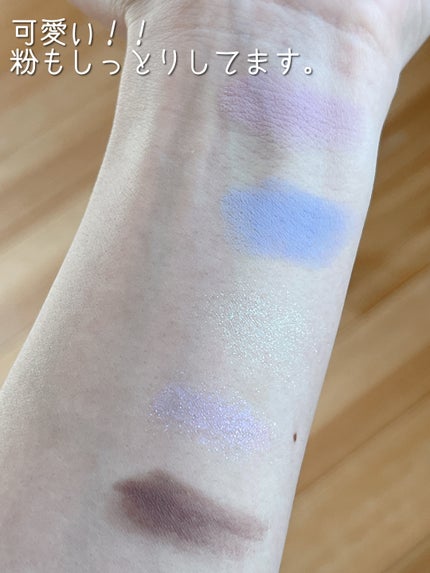 月光人魚シリーズ ジュエリーアイズ/FlowerKnows/アイシャドウパレットを使ったクチコミ(4枚目)