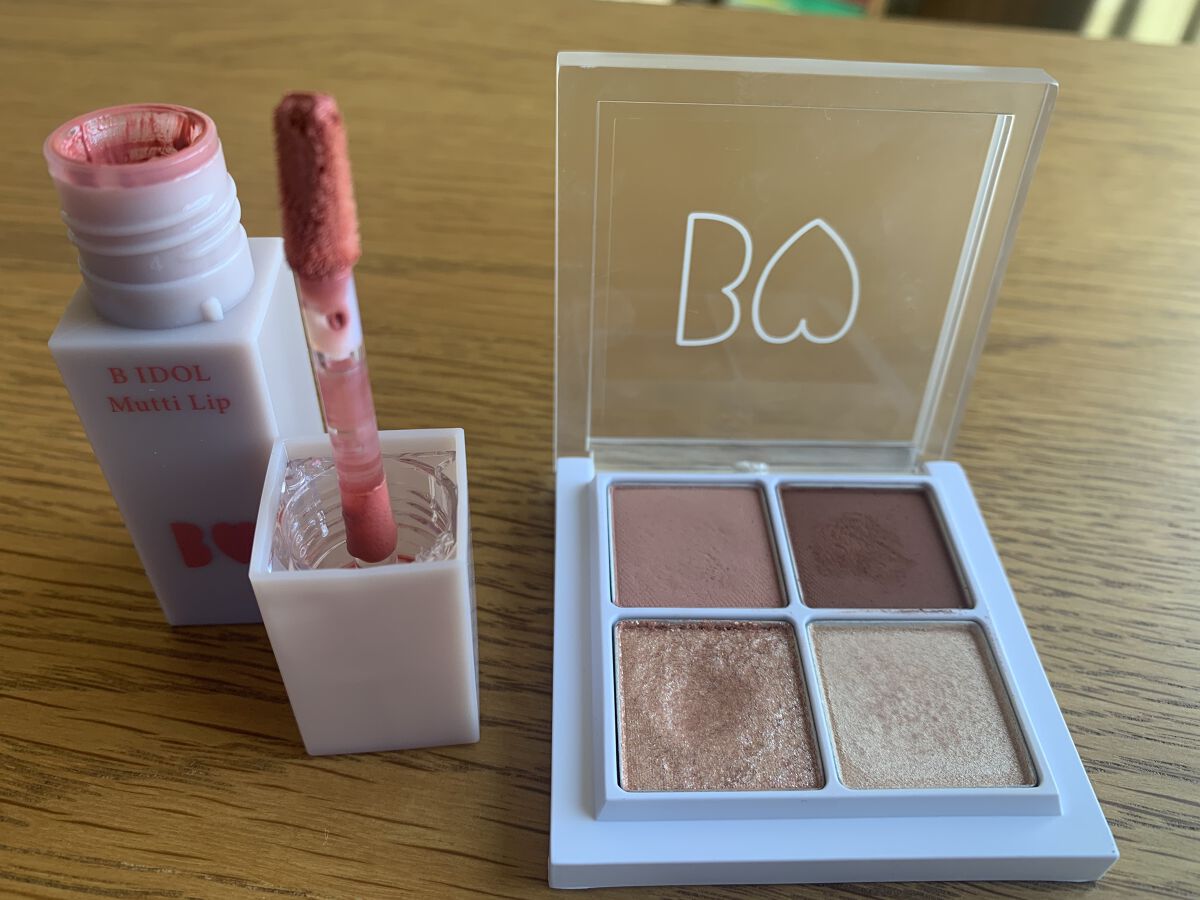 THE アイパレR/b idol/アイシャドウパレットを使ったクチコミ（2枚目）