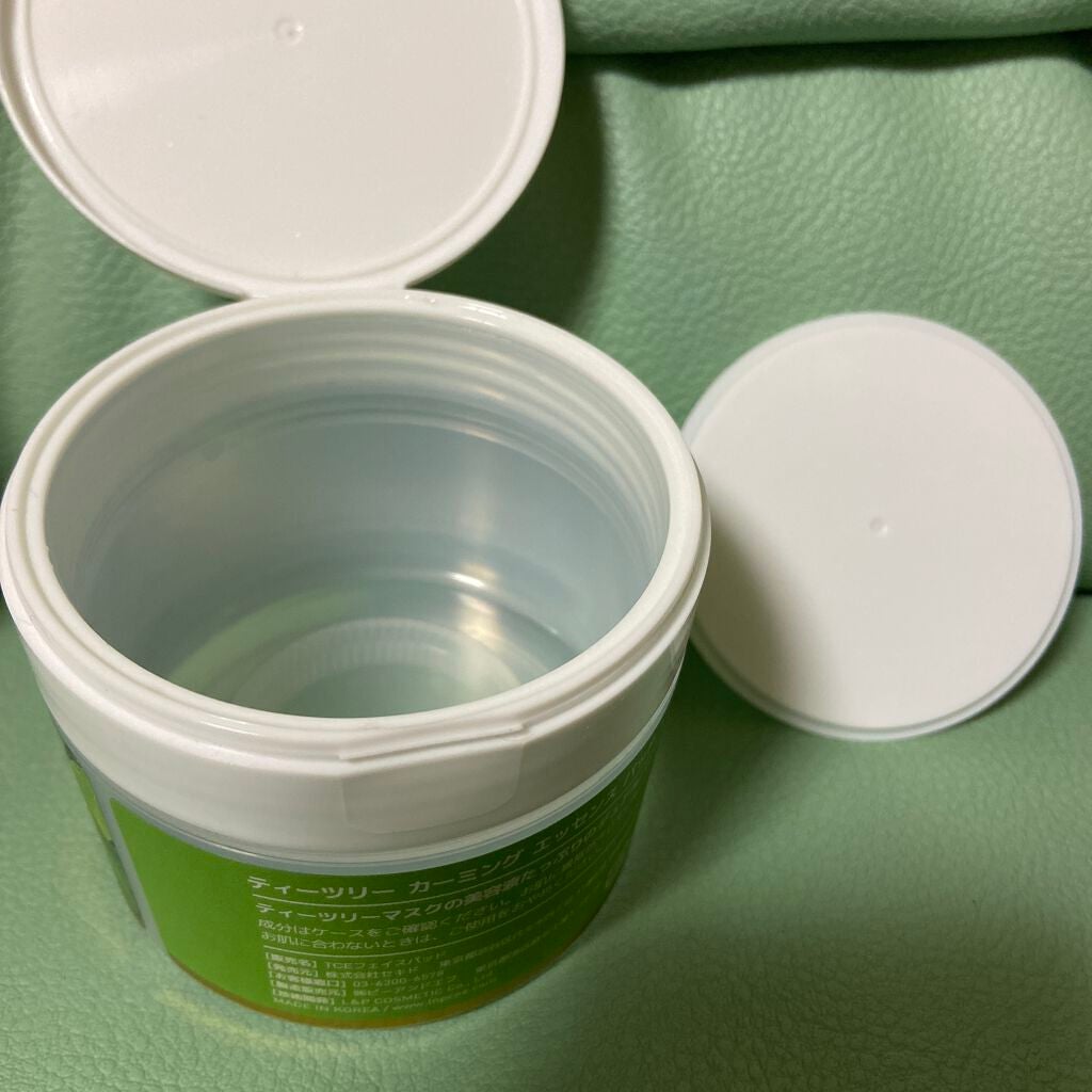 ティーツリーカーミングエッセンスパッド/MEDIHEAL/トナーパッドを使ったクチコミ(2枚目)