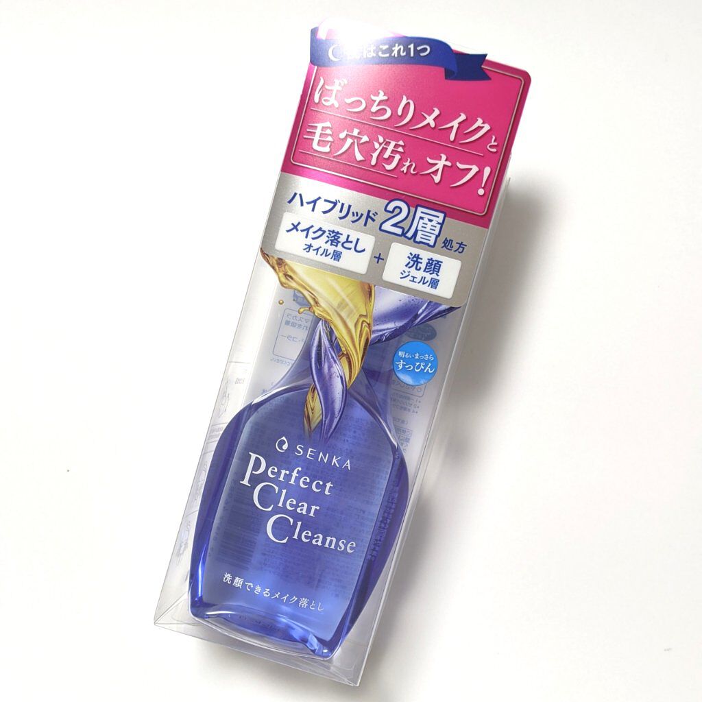 洗顔専科　パーフェクトクリアクレンズ 170ml/SENKA（専科）/クレンジングジェルを使ったクチコミ（2枚目）