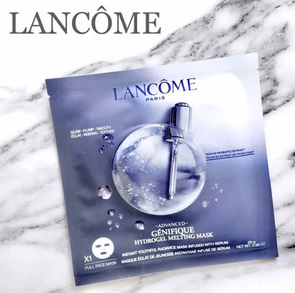ジェニフィック アドバンスト ハイドロジェル メルティングマスク/LANCOME/シートマスク・パックを使ったクチコミ(1枚目)