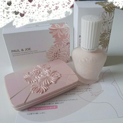 ヴェール ファンデーション/PAUL & JOE BEAUTE/パウダーファンデーションを使ったクチコミ(1枚目)