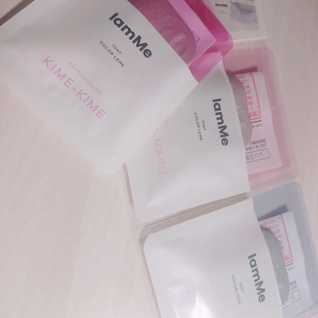 KIME-KIME/IamMe/カラーコンタクトレンズを使ったクチコミ（3枚目）