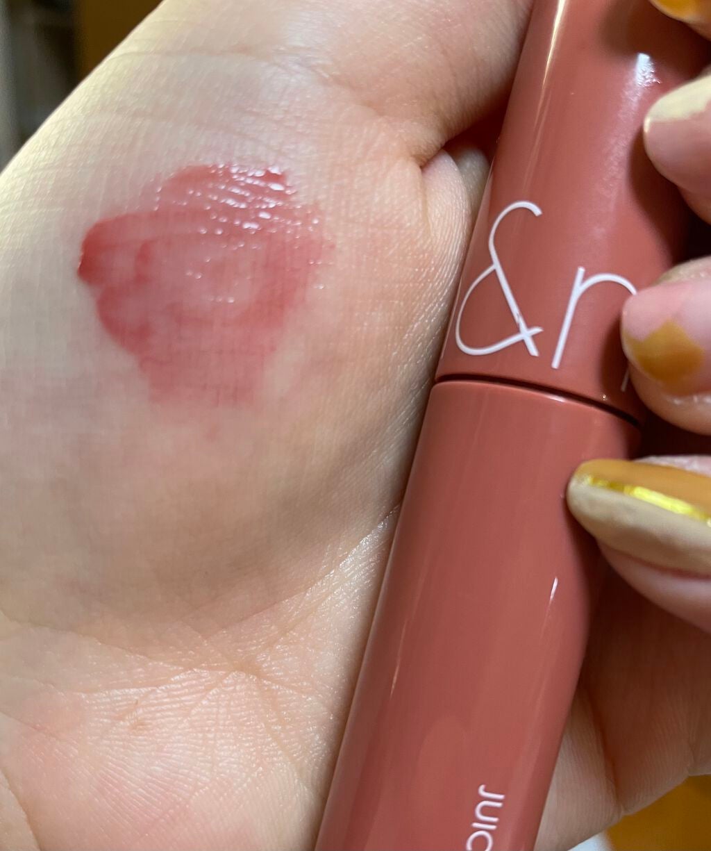 ジューシーラスティングティント/rom&nd/リップティントを使ったクチコミ(1枚目)