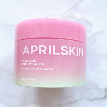ピンクアロエメレンゲクレンザー/APRILSKIN/その他洗顔料を使ったクチコミ(3枚目)