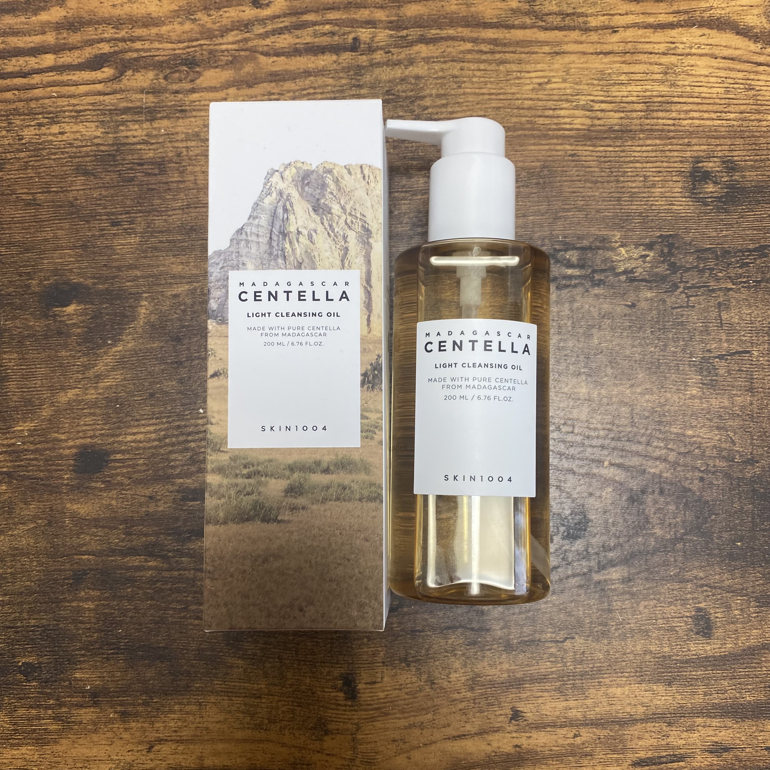 センテラ ライトクレンジングオイル/SKIN1004/オイルクレンジングを使ったクチコミ（1枚目）