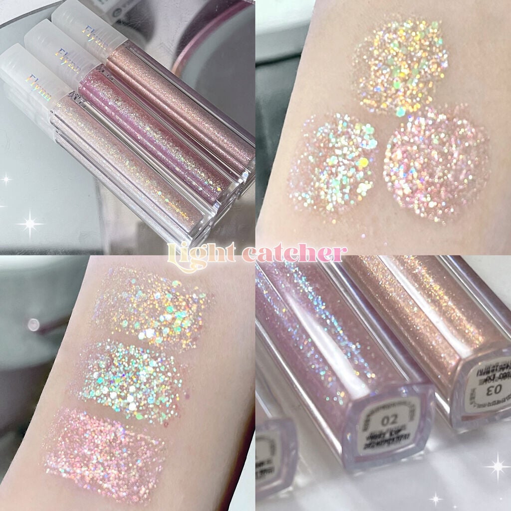 ライトキャッチャーリキッドグリッター/Flynn/グリッターを使ったクチコミ(1枚目)