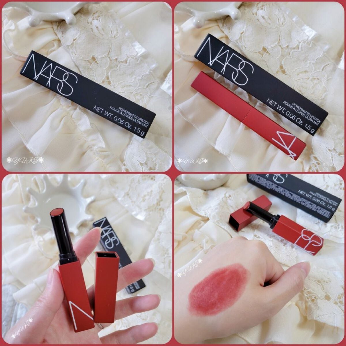 パワーマット リップスティック/NARS/口紅を使ったクチコミ(7枚目)