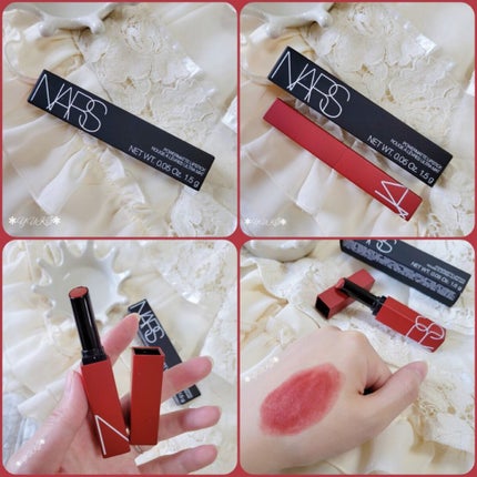 パワーマット リップスティック/NARS/口紅を使ったクチコミ(7枚目)