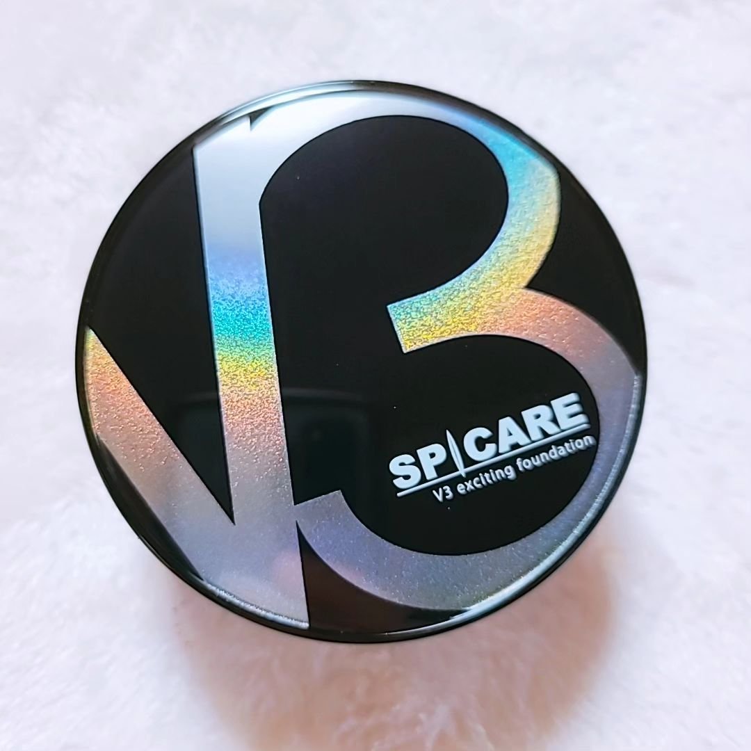 V3 エキサイティングファンデーション/SPICARE/クッションファンデーションを使ったクチコミ（3枚目）