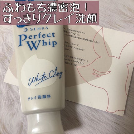 パーフェクトホワイトクレイ/SENKA(専科)/洗顔フォームを使ったクチコミ(1枚目)