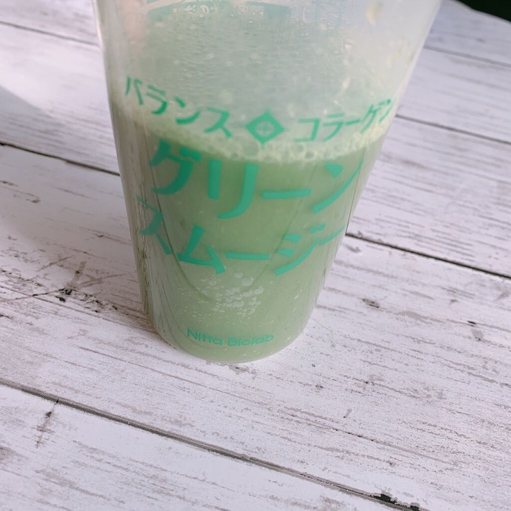 バランスコラーゲン グリーンスムージー/Nitta Biolab(ニッタバイオラボ)/健康サプリメントを使ったクチコミ(2枚目)