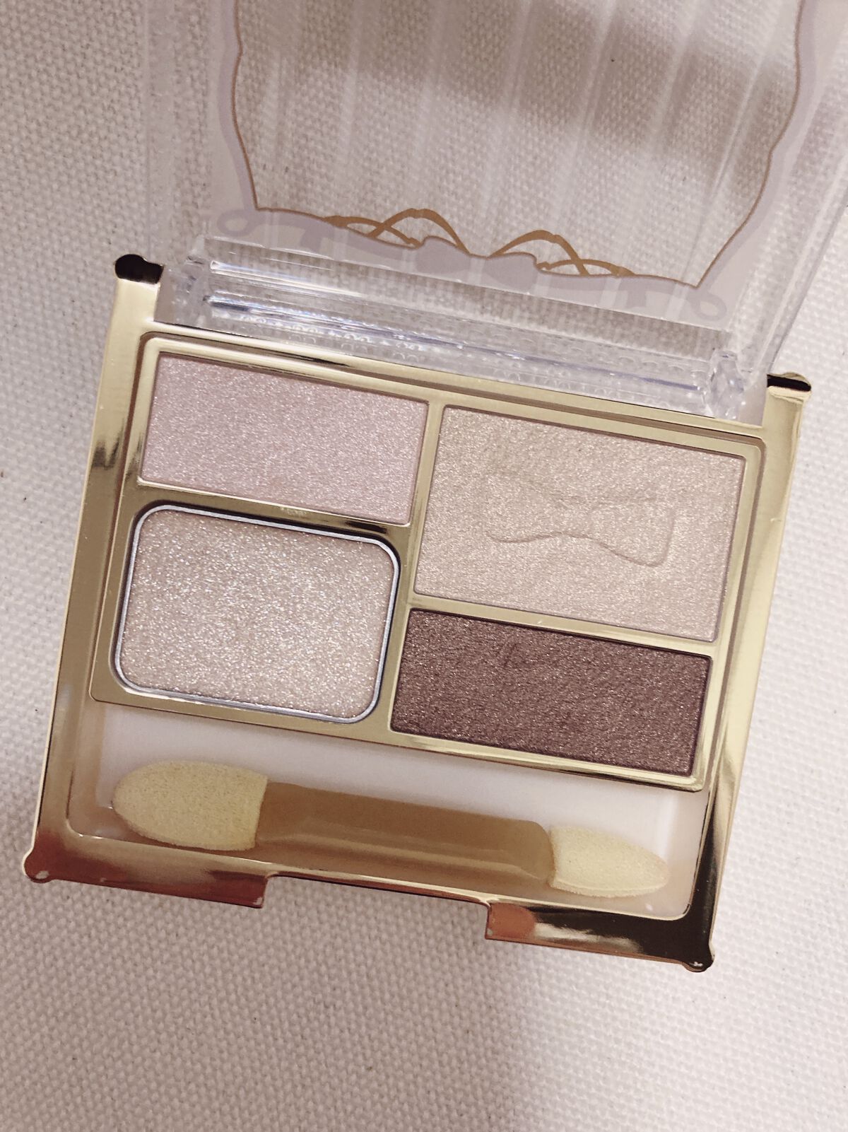 シャイニードルチェシャドウ/スウィーツ スウィーツ/アイシャドウパレットを使ったクチコミ（2枚目）