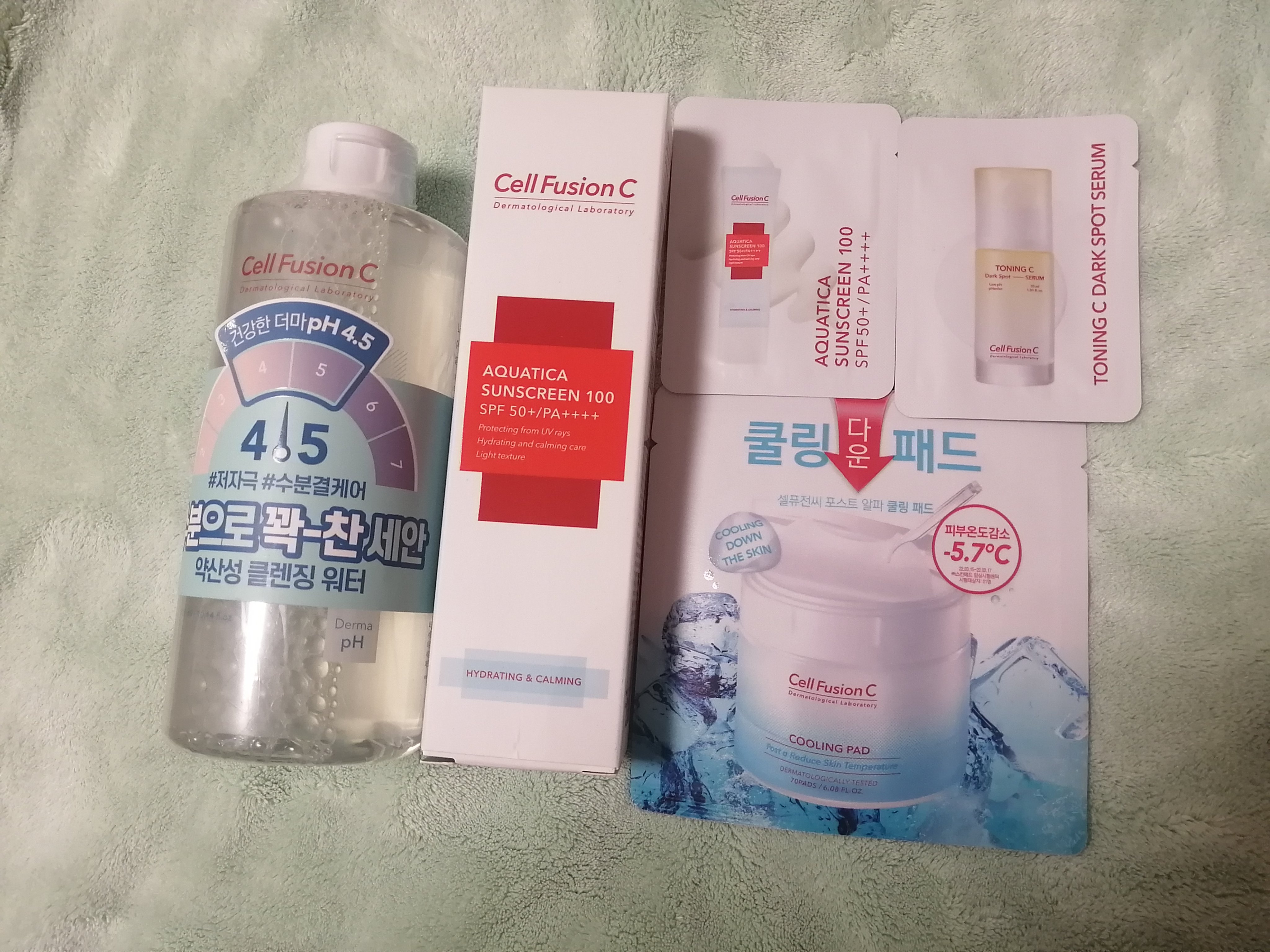 Low pH pHarrier Cleansing Water/Cell Fusion C(セルフュージョンシー)/クレンジングウォーターを使ったクチコミ（1枚目）