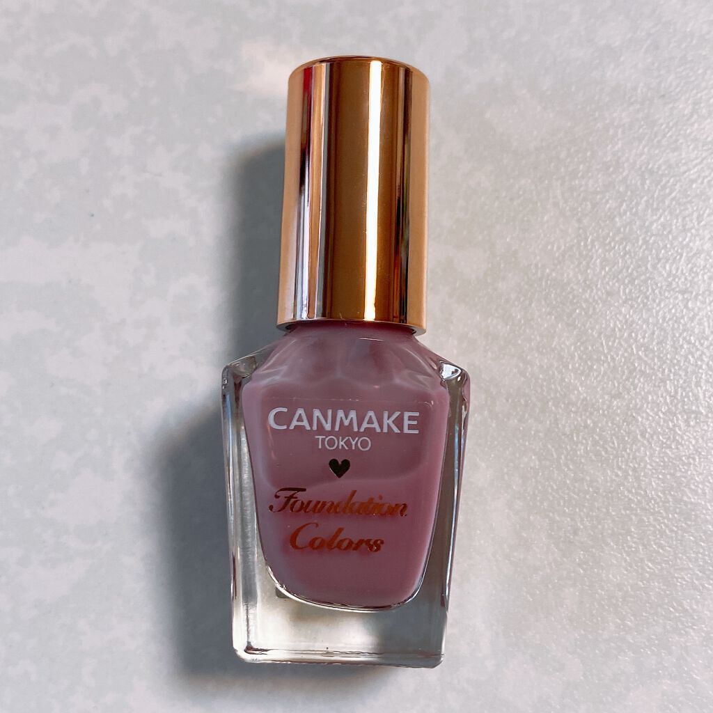 ファンデーションカラーズ/キャンメイク/マニキュアを使ったクチコミ（1枚目）