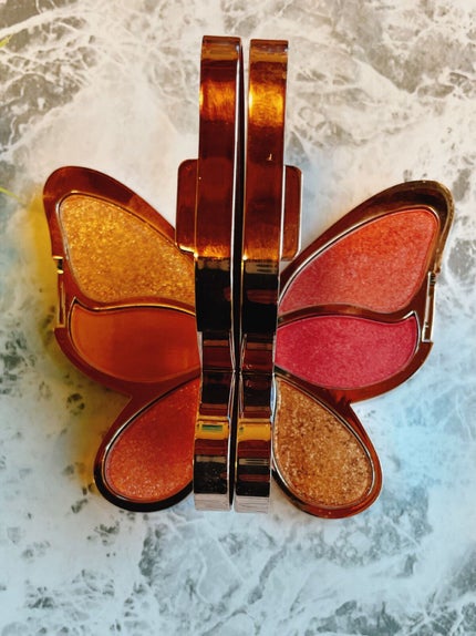 butterfly 6 colors Eye Shadow/gecomo/アイシャドウパレットを使ったクチコミ(4枚目)