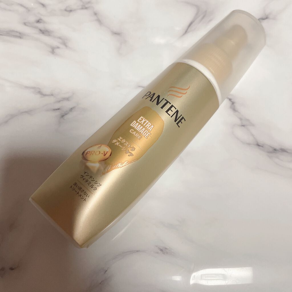 エクストラダメージケア インテンシブ ヴィタミルク 洗い流さないトリートメント /パンテーン/アウトバストリートメントを使ったクチコミ(1枚目)