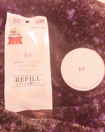 M クッション ファンデーション(モイスチャー)/MISSHA/クッションファンデーションを使ったクチコミ(1枚目)