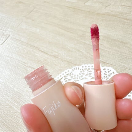 ⽔彩チーク/Fujiko/リキッドチークを使ったクチコミ(4枚目)